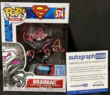 LARS EIDINGER signed Autogramm signiert SUPERMAN BRANIAC Funko Pop! Vinyl ACOA