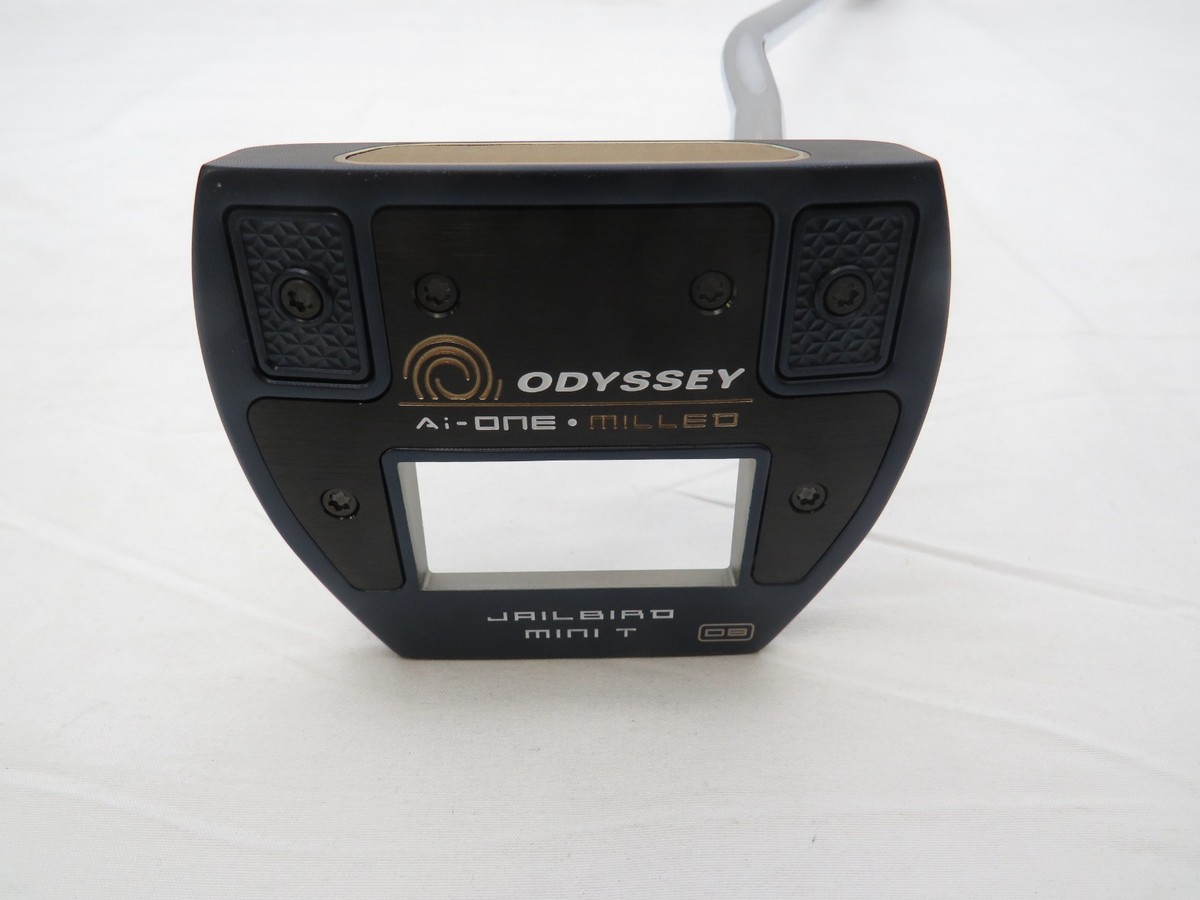 ODYSSEY Ai-ONE MILLED JAILBIRD MINI Tパター Odyssey AI-One Milled Jailbird Mini T DB Putter - Maple Hill