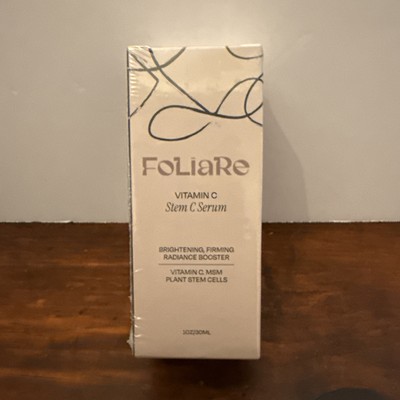 Foliare Vitamin C Stem C Serum - 1oz./30ml - New Sealed