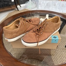 Sperry Gold Cup Men Size 13 Suede Tan Leather Sneakers Shoes Laces Old Money