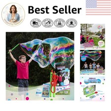 Ultimate Outdoor Giant Bubble Kit for Kids: Wand, Concentrate  Tips Booklet