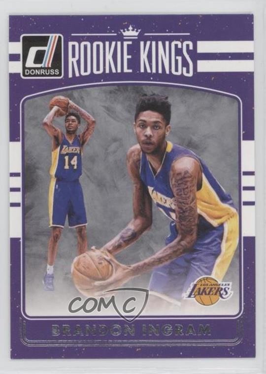 2016-17 Panini Donruss Rookie Kings Brandon Ingram #1 RC 0t2