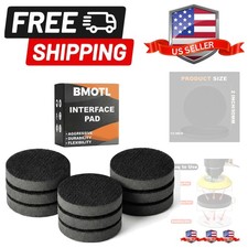 2 Inch Interface Pad: 9 Pack Hook  Loop Foam Sanding Discs Backing Pads Repl...