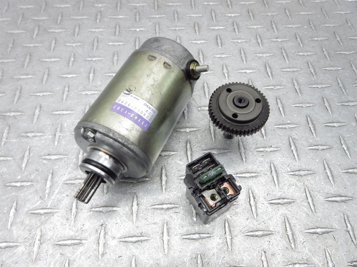 2002 02-06 Kawasaki ZX1200 ZX12R Starter Motor Gear Relay 2002 02-06 Kawasaki ZX1200 ZX12R Starter Motor Gear Relay