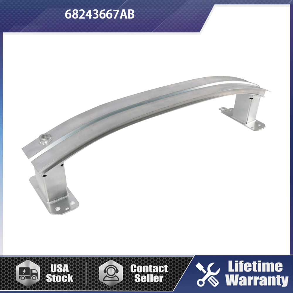 For 2017-2021 Jeep Compass Front Bumper Reinforcement Impact Bar 68243667AB