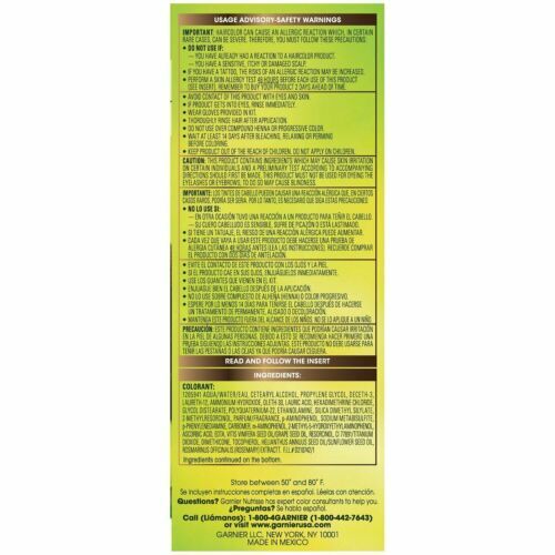 Garnier Nutrisse Nourishing Hair Color Creme 43 Dark Golden Brown 1ct Pack of 3 - Picture 7 of 9