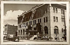 Hotel Renfrew Renfrew Ontario Canada 1940's Real Photo Postcard RPPC 3841