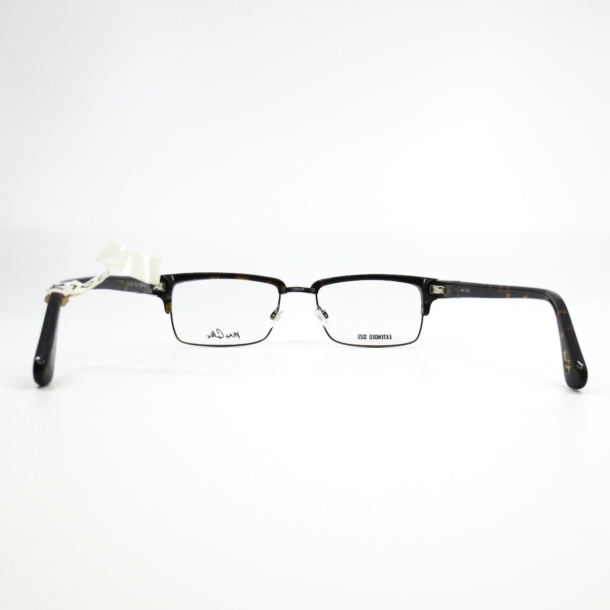 Max Cole MC 1504 COL 10 Eyeglasses Frames Brown Rectangle 