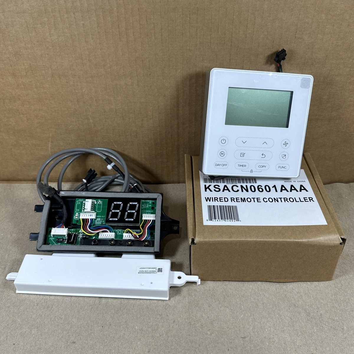 HVAC KSACN0601AAA Wired Remote Control 7 Day programmable Thermostat  Carrier | eBay