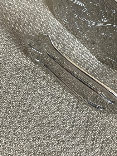 Tongs for Salad Fruit or Cake Pair Silver Plate one is Gorham see pics - Picture 15 of 21