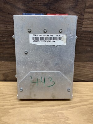 94 S10 ,blazer Engine Control Computer Module ECM ECU Module PCM Power BDYT
