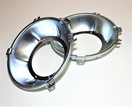 MGA,MGB,MGC & MG MIDGET PAIR OF INNER HEADLAMP BOWLS