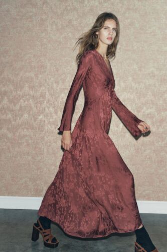 Neu mit Etikett _ Zara Woman FW24 BESTICKTES JACQUARDKLEID ZW COLLECTION 7521/270 _ XS, S, M, L - Bild 9 von 12