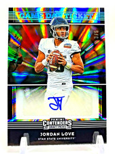 2020 Panini Contenders DP Rookie Ticket Auto #'d /5 Jordan Love Packers