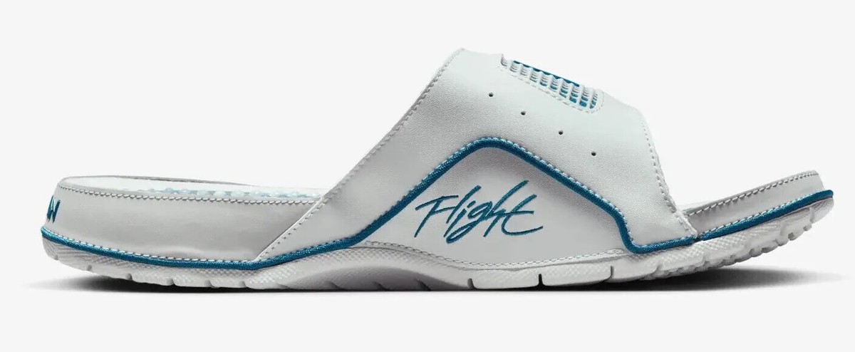 JORDAN MEN'S HYDRO IV RETRO SLIDE OFF WHITE / INDUSTRIAL BLUE