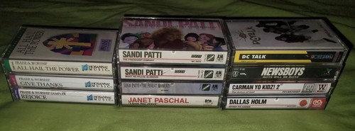 Sandi Patti Carman DC Talk Praise Worship Gospel Christian Cassette Tape Lot - Picture 11 of 11