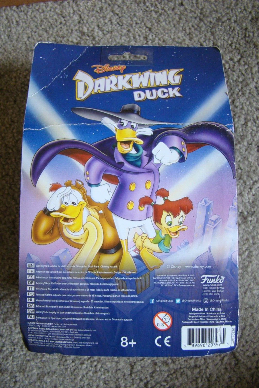 Funko Disney Darkwing Duck Limited Chase figure