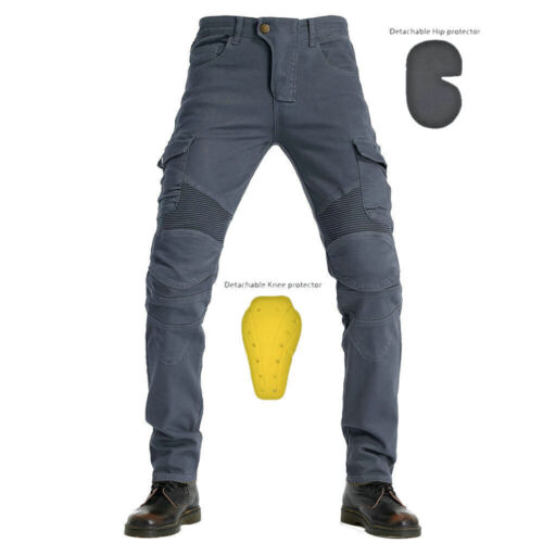 Jeans moto/denim alla moda nuovi aderenti/denim pantaloni realizzati con kevlar - Foto 18 di 18