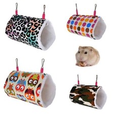 Hamster Hammock Tunnel Stingray Nest Swing Hanging Bed Cage Mouse Pet Toys Tube