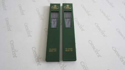 Faber Castell  9030  lead refills - 2 packs of 12 - 24 total - 2H MADE IN GERMAN