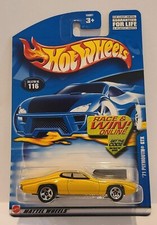 Hot Wheels '71 Plymouth GTX card 2002-116