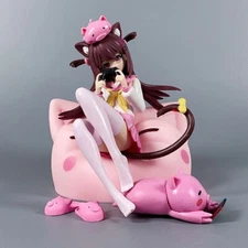 New Hot! Anime Raise Dream Asaki Pig Princess PVC Figure Statue No Box 18cm