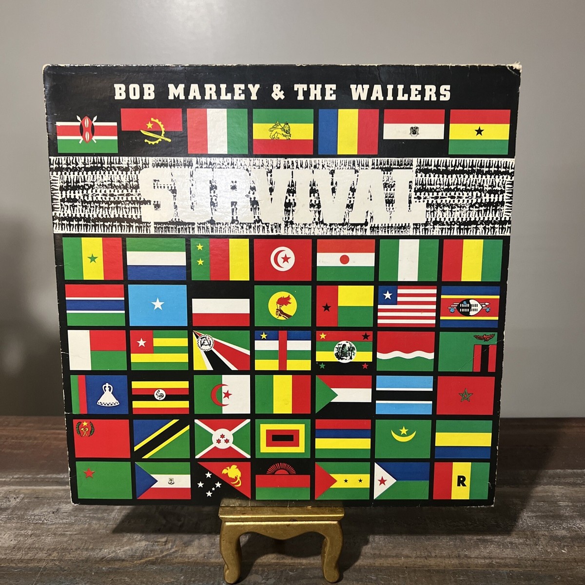 Bob Marley & The Wailers Survival Vinyl LP 1979 First Pressing EX