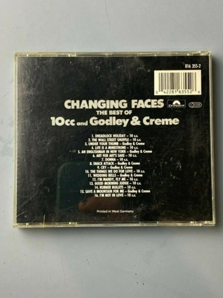 Various 10cc & Godley & Creme Changing Faces The Greatest Hits CD