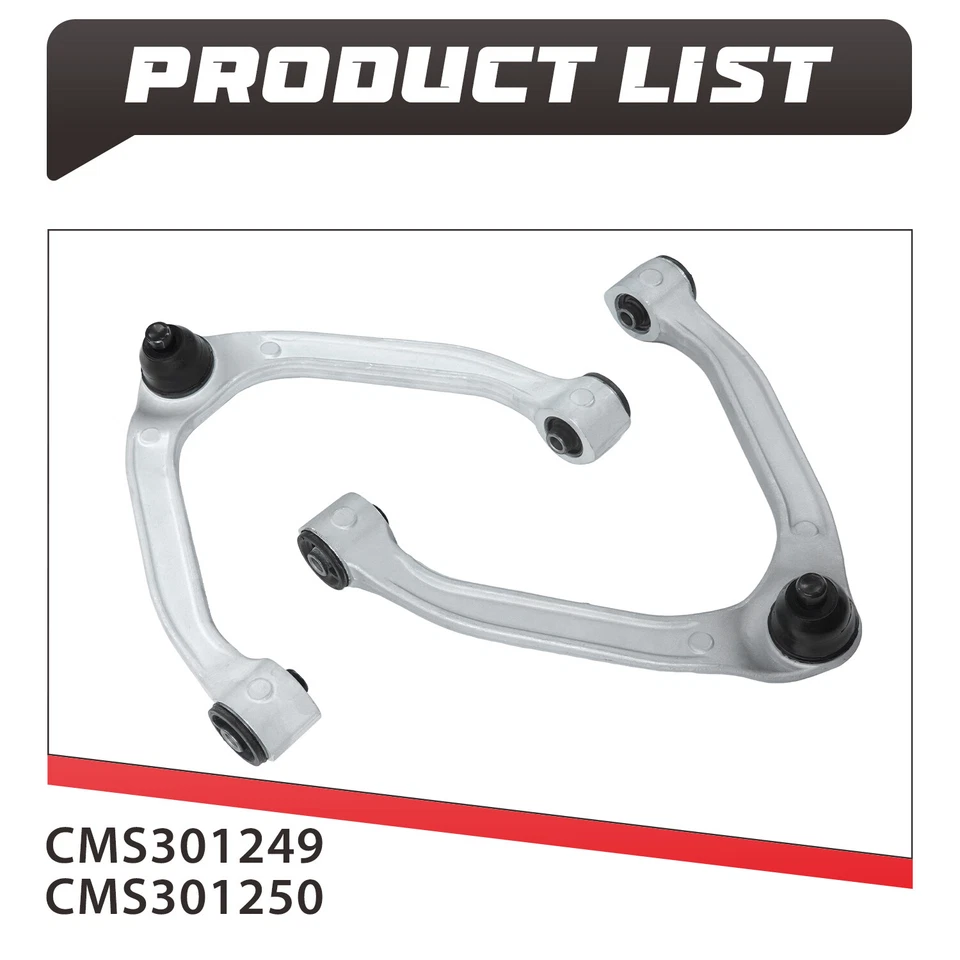2x Brazo de control superior delantero y rótula para INFINITI M35h M37 M56 Q70 Q70L Foto 3 de 4