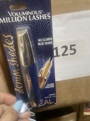 Limited editionNEW L'Oreal Paris Voluminous million lashes Mascara  718 Blue