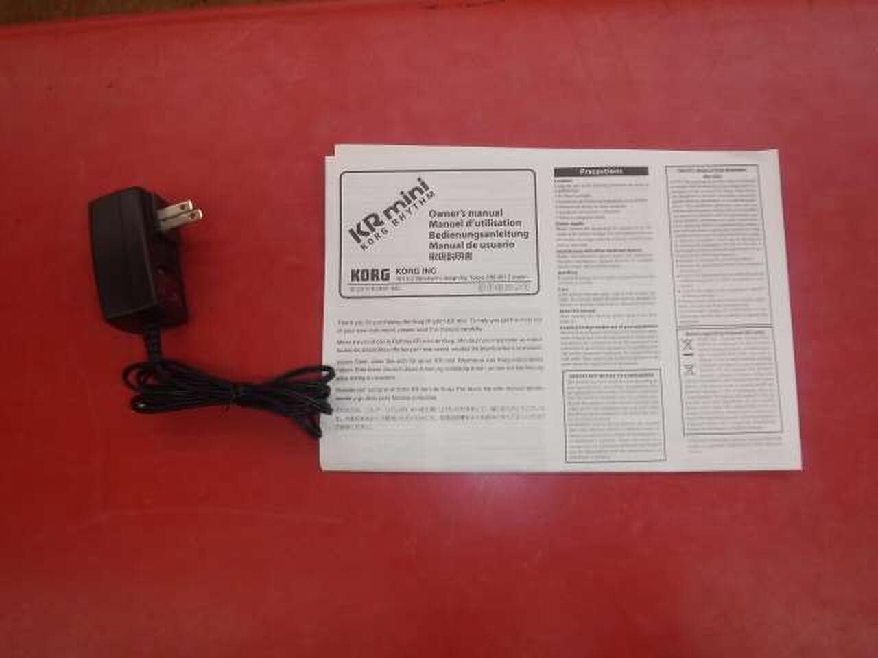 KR Mini Drum Rhythm machine w/adapter eBay