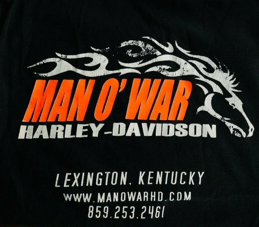 2013 TShirt HarleyDavidson Man O' War Lexington Ken… Gem