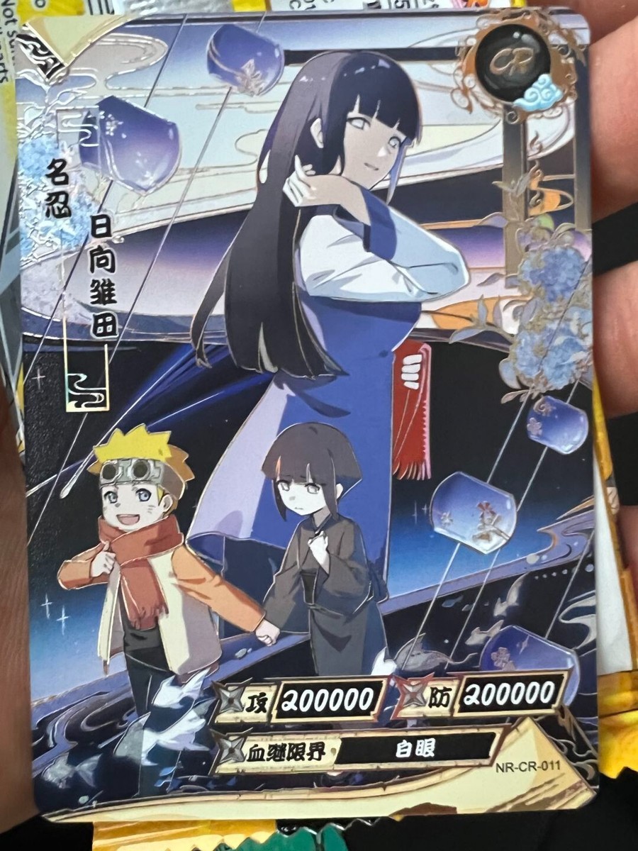 KaYou Naruto TCG CCG Trading Card Hyuga Hinata SSP NR-CR-011 super