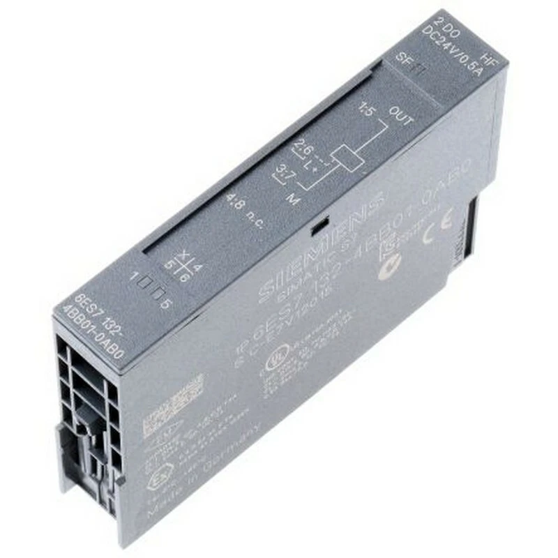 Siemens 6ES7 132-4HB01-0AB0 ET200 SIMATIC Module 2DO 24VDC 5A 001303 - Image 2 of 4