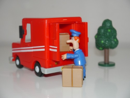 Postman Pat Toys SDS Special Delivery Van Pat 4 (RARE) Pat Parcels Tree _HM34 - Picture 7 of 12