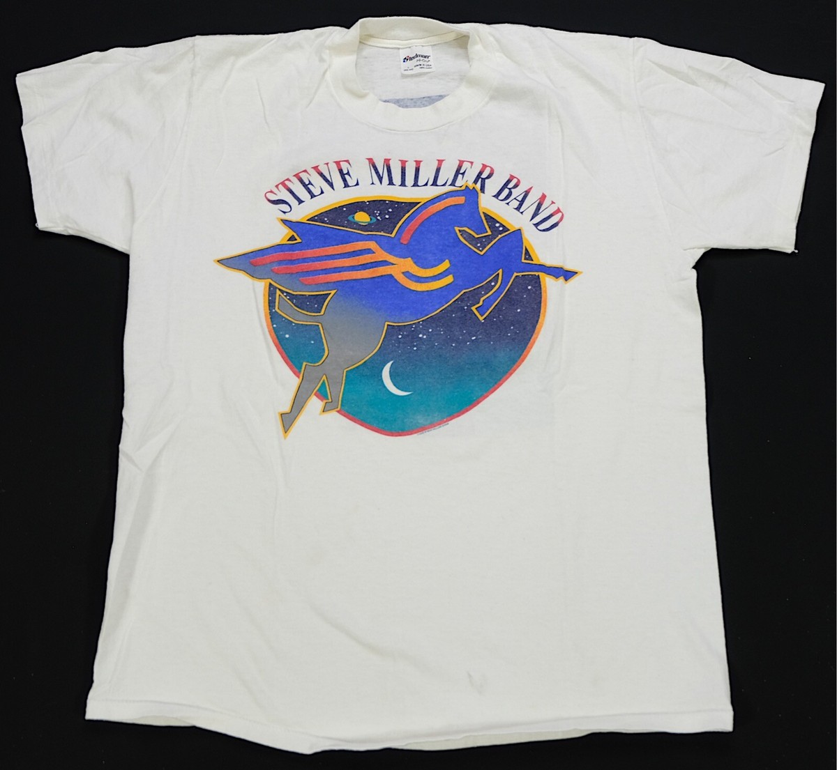 90s STEVE MILLER BAND オリジナルヴィンテージバンドT 総柄 古着屋 GREEN HEAVEN 音楽Tシャツ ページ