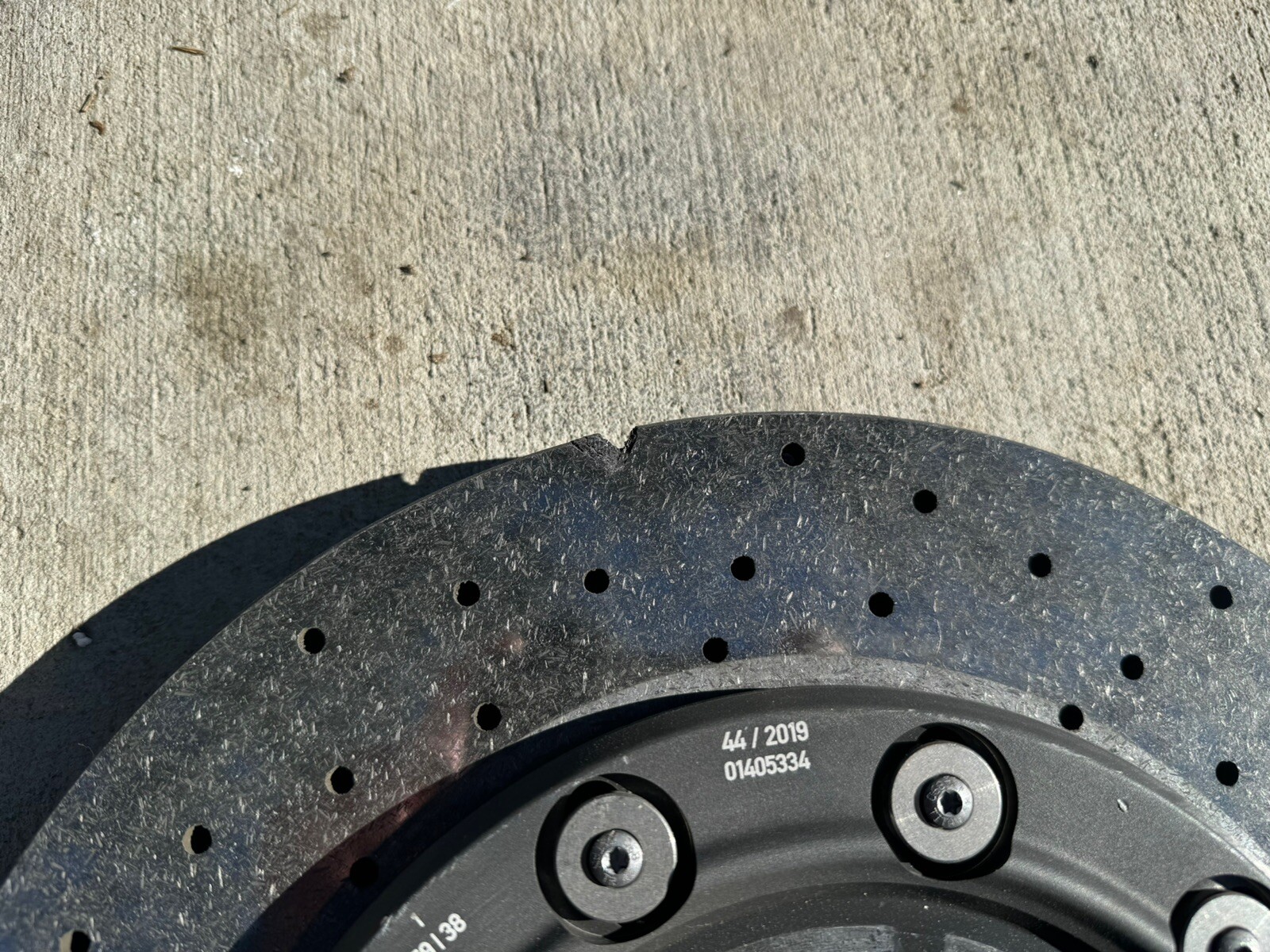 2019 Lamborghini Huracan Audi R8 Carbon Ceramic rotors Complete 