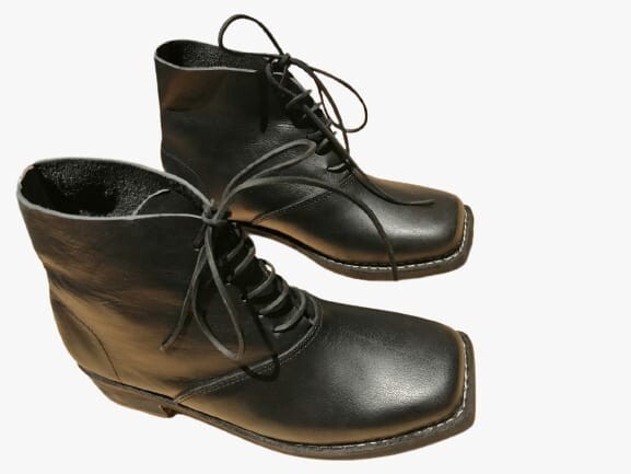 CIVIL WAR UNCLE BOOTS アンクルブーツ 7-8in Civil War Jefferson Brogan Boot, Handmade Upper to Sole,Genuine