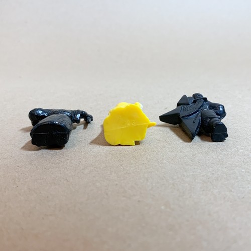 Lot of three 1986 Ninja Mites M.U.S.C.L.E.man Panosh Mini Action Figure Toys - Picture 12 of 13