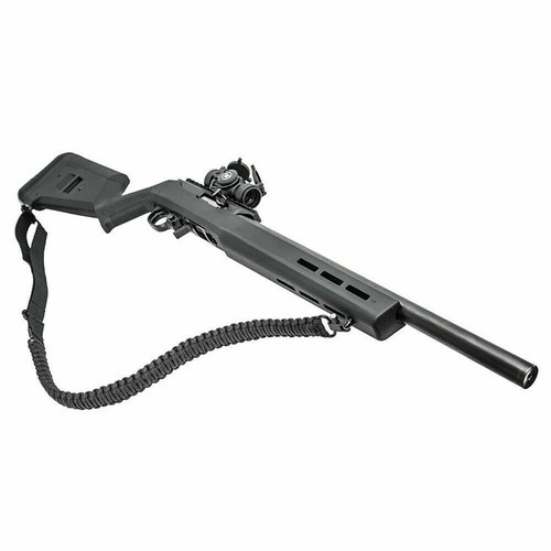 Tactical 550 Paracord Rifle Gun Sling Shotgun Crossbow 2 Point Adjustable Swivel - Picture 11 of 14