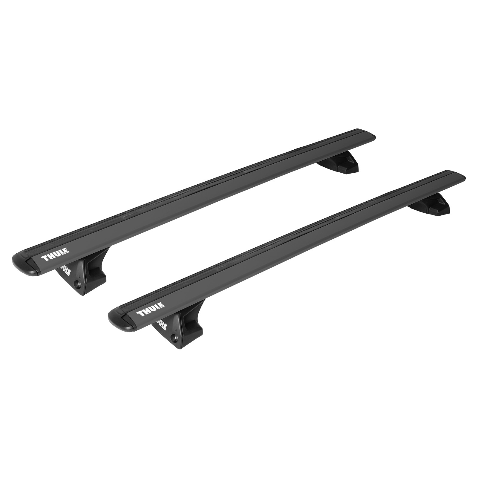 Barres de toit Thule WingBar Evo haut de gamme profil noir pour Citroen Grand C4