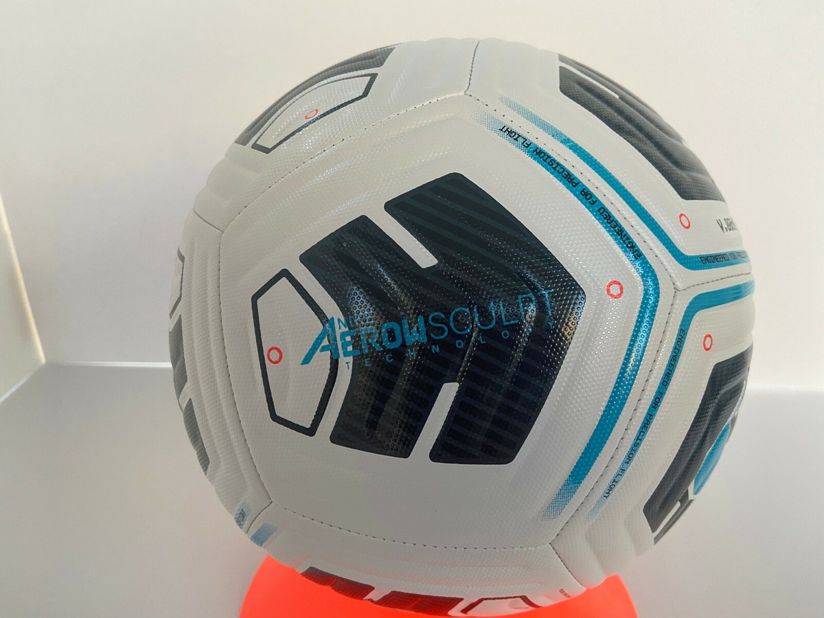 Nike Academy Team Soccer Ball White/Blue Size - 5 CU8047 102