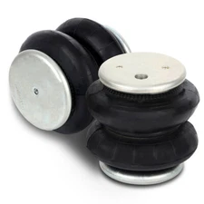 Air Ride Suspension Air Spring Bag For Heavy Duty 2600 3/8" 1/2" NPT 2600LBS