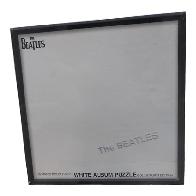 Beatles White Album 500 Piece Double Sided Puzzle & 1000 Piece