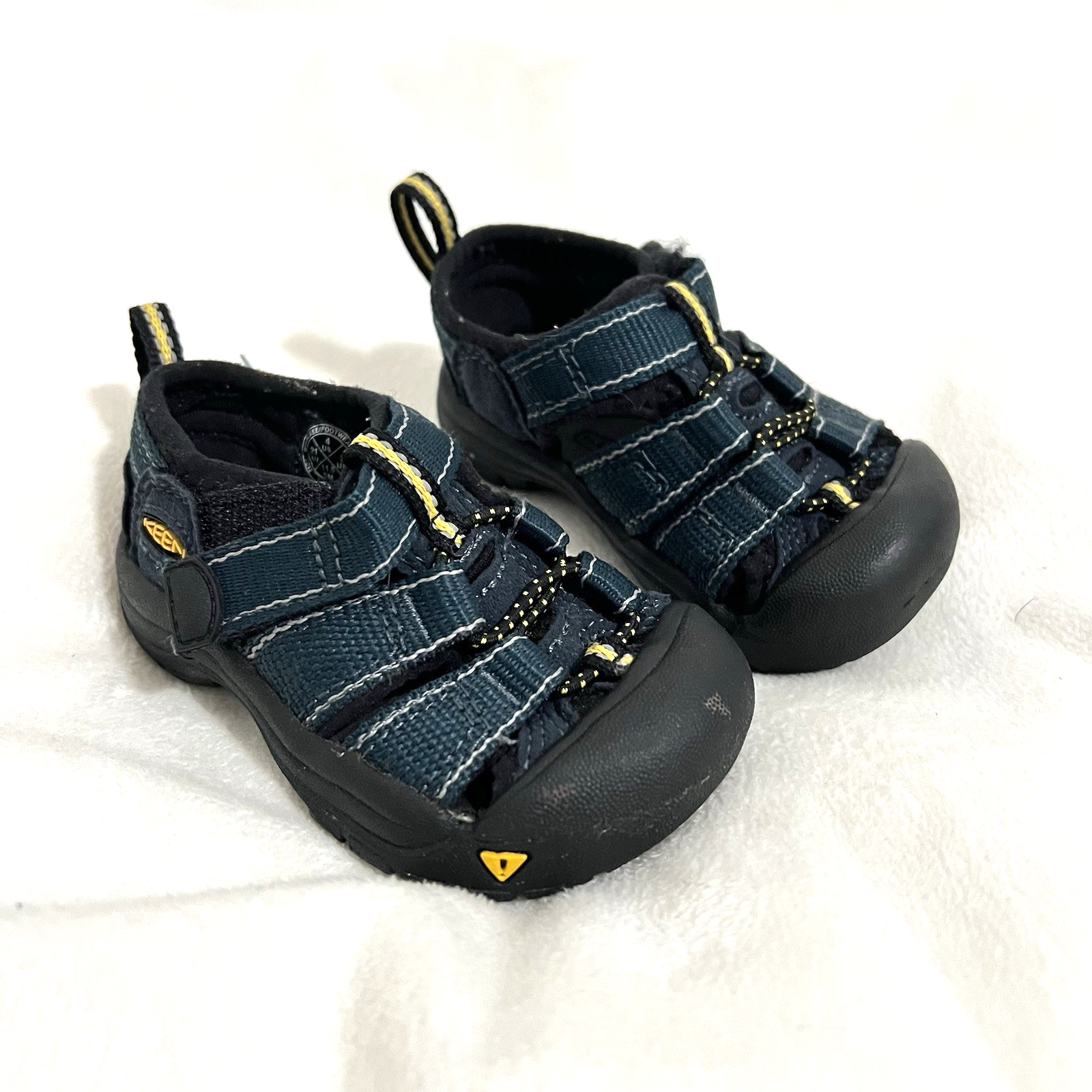 Sandali KEEN Newport H2 bambino ragazzo bambini 4 EU 21 blu impermeabili punta paraurti escursionismo