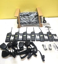 SIX Motorola XTS1500 450-512 MHz UHF Two Way Radios w Impres Six H66SDD9PW5BN