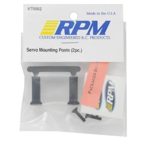 RPM Servo Mounting Posts Set w/Mounting Screws RPM70062 - Image 2 of 2