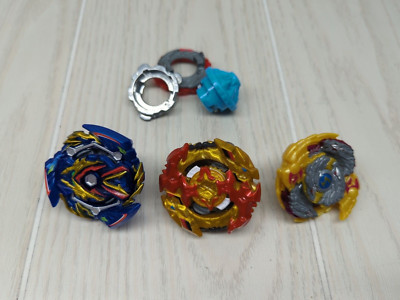 Hasbro Beyblade Burst Rise Turbo slingshock Evolution Luinor metal  lot 3 +
