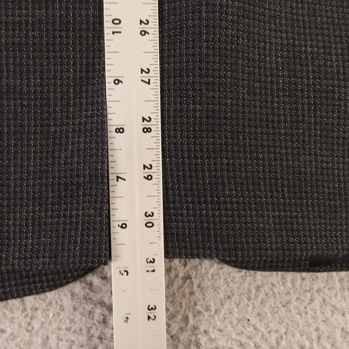 Stuart Hughes Jacket M Gray Nailshead Check Wool Tweed Blazer Sport Coat 42R - Picture 11 of 14
