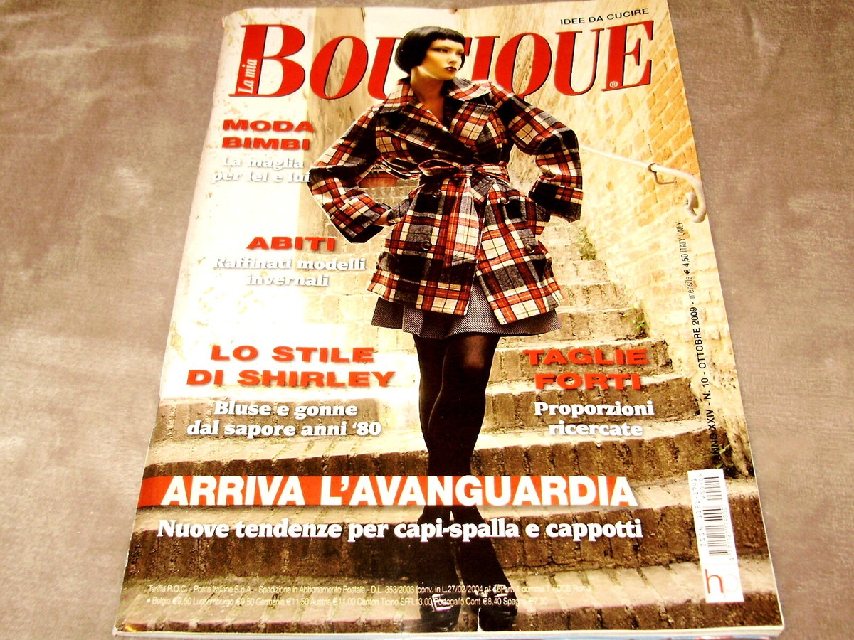 Magazine La Mia Boutique Complete with Paper Models